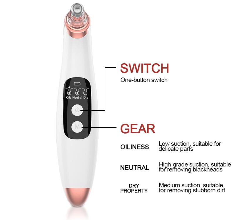 Recore visual pore cleaner removing pimples and deep facial impurities