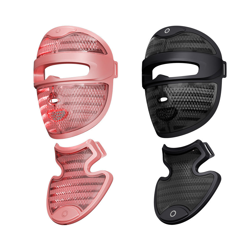 Recore 7-color LED facial mask home beauty device emitting blue light therapy