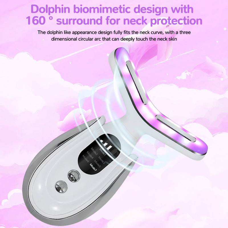 Recore face lifting and skin tightening device showing ergonomic design and LED lights