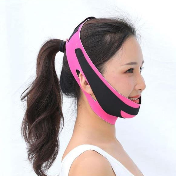 Recore thin face facial massage device with breathable mesh fabric design